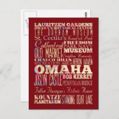 オマハ（ネブラスカ州）の観光名所＆有名な場所 ポストカード (正面/裏面)