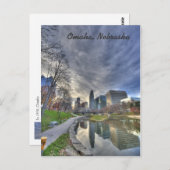 オマハ ネブラスカ ポストカード (正面/裏面)