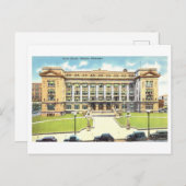 オマハ,ネブラスカ,ヴィンテージトラベルのコートハウス ポストカード (正面/裏面)