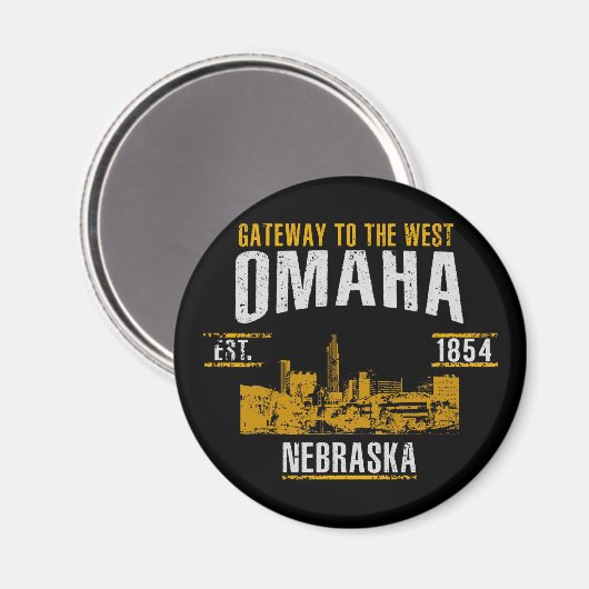 オマハ マグネット (正面/裏面)
