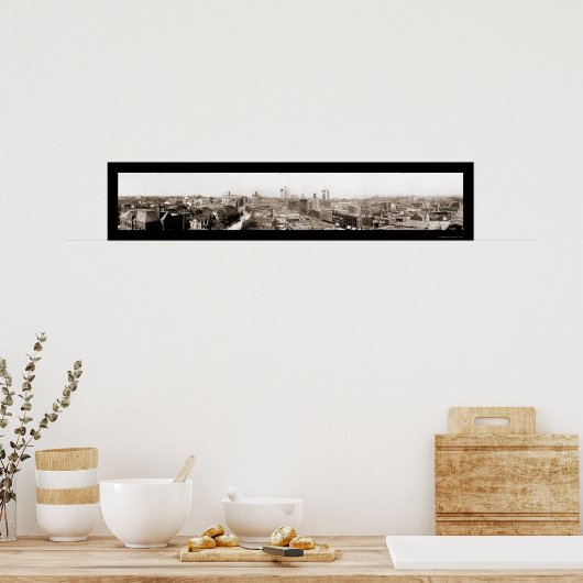 オマハNE写真1914 ポスター (キッチン)