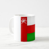 オマーカッコいいン国旗 コーヒーマグカップ (正面左)