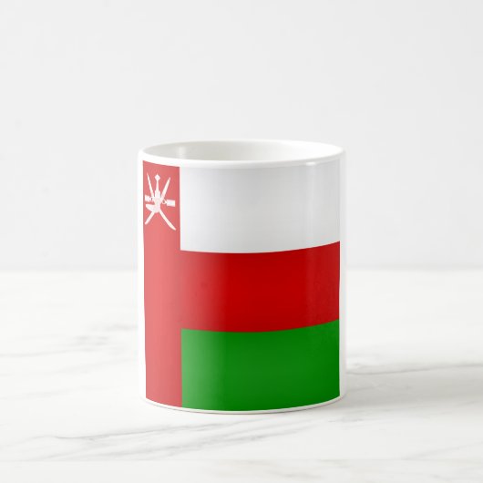 オマーカッコいいン国旗 コーヒーマグカップ (中央)