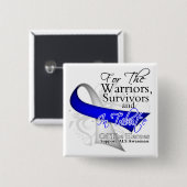 オマージュALSルーGehrigs病認識度 缶バッジ (正面&裏面)