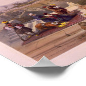 オマールのモスク、寺院の場所を示す ポスター (角)