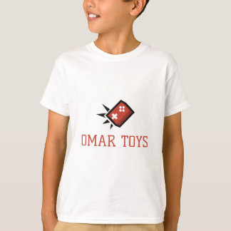 オマールはkidsألعابعمرتيشيرتللأطفالのためのTシャツをもてあそびます Tシャツ