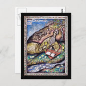 オマール・カイヤムのルバイヤット ポストカード (正面/裏面)