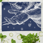 オマール・カイヤム創造のルバイヤット キッチンタオル (折り畳み)