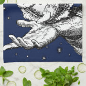 オマール・カイヤム創造のルバイヤット キッチンタオル (折り畳み)