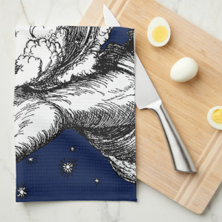 オマール・カイヤム創造のルバイヤット キッチンタオル