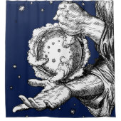 オマール・カイヤム創造のルバイヤット シャワーカーテン (正面)