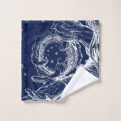 オマール・カイヤム創造のルバイヤット バスタオルセット (ウォッシュタオル)