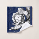 オマール・カイヤム創造のルバイヤット バスタオルセット (ウォッシュタオル)