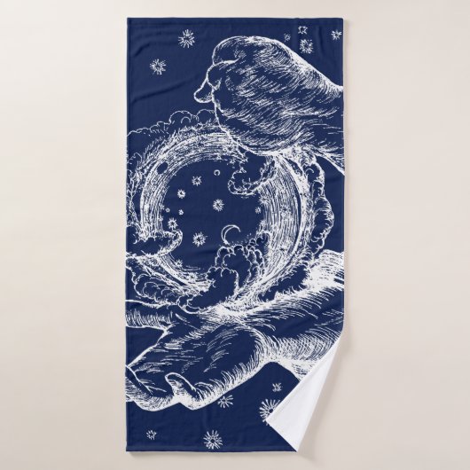 オマール・カイヤム創造のルバイヤット バスタオル (バスタオル)