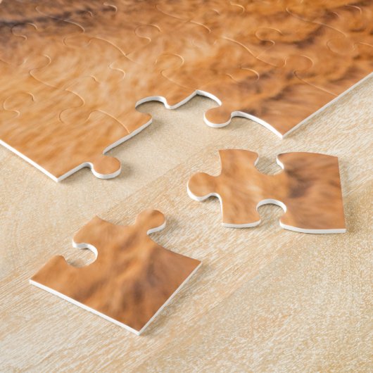 オマーンおもしろいワヒバ砂漠のラクダの上に閉じる ジグソーパズル (側面)