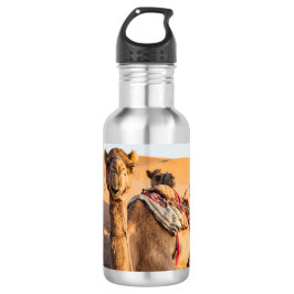 オマーンおもしろいワヒバ砂漠のラクダ ウォーターボトル