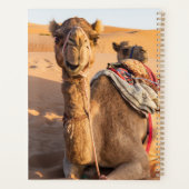 オマーンおもしろいワヒバ砂漠のラクダ プランナー手帳 (裏面)