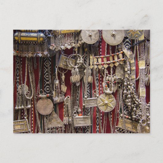 オマーンのお土産 – Al Dhalam Souq ポストカード (正面)
