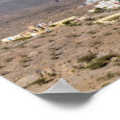 オマーンのアル・ハムラ歴史的町 ポスター (角)