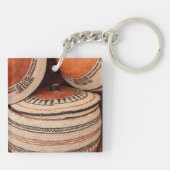 オマーンのスルタネートからラクダの籠 キーホルダー (裏面)