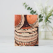 オマーンのスルタン産のラクダかご ポストカード (スタンド正面)