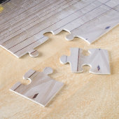 オマーンのマスカットにあるスルタン・カボス・グランド・モスク ジグソーパズル (側面)