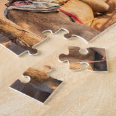 オマーンのランドマーク ジグソーパズル (側面)