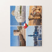 オマーンのランドマーク ジグソーパズル (縦)