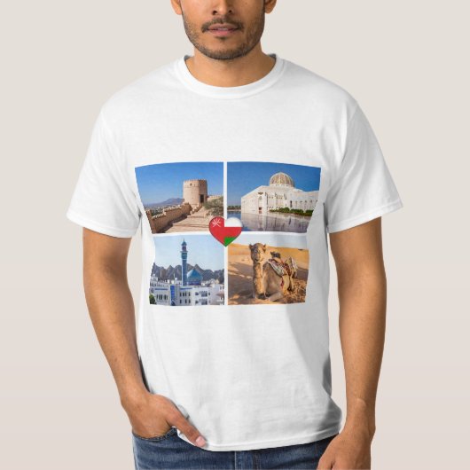 オマーンのランドマーク Tシャツ (正面)