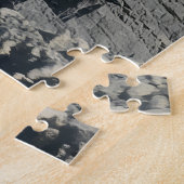 オマーンの乾燥した山 ジグソーパズル (側面)