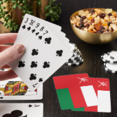 オマーンの国旗 トランプ (インサイチュ)