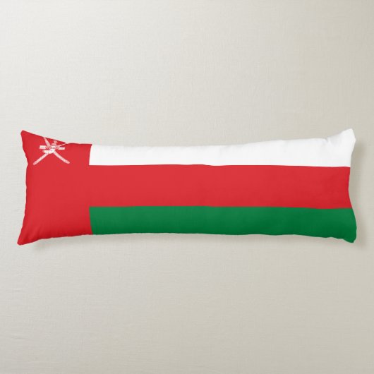 オマーンの国旗 ボディピロー (正面)