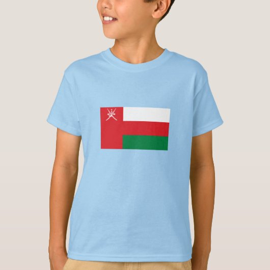 オマーンの国旗 Tシャツ (正面)
