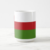 オマーンの旗 コーヒーマグカップ (中央)
