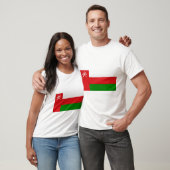 オマーンの旗 Tシャツ (ユニセックス)