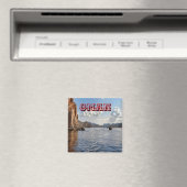 オマーンの海岸線美しい マグネット (インサイチュ (食洗機))