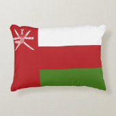 オマーン国旗 アクセントクッション (正面)