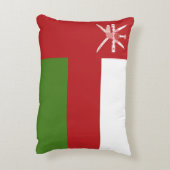 オマーン国旗 アクセントクッション (裏面(縦))