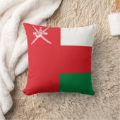 オマーン国旗 クッション (ブランケット)