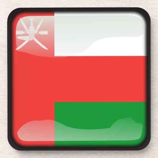 オマーン国旗 コースター (正面)