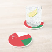 オマーン国旗 コースター (側面)