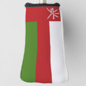 オマーン国旗 ゴルフヘッドカバー (回転90)