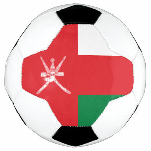 オマーン国旗 サッカーボール