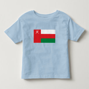 オマーン国旗 トドラーTシャツ