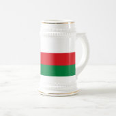 オマーン国旗 ビールジョッキ (正面右)