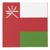 オマーン国旗 フォトキューブ (正面)