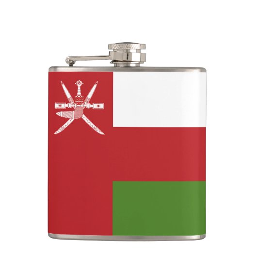 オマーン国旗 フラスク (正面)