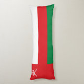 オマーン国旗 ボディピロー (裏面 (縦))