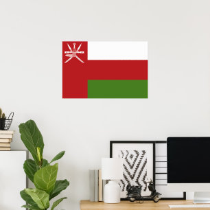 オマーン国旗 ポスター