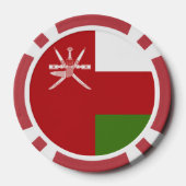 オマーン国旗 ポーカーチップ (裏面)